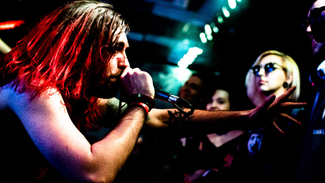 Biomechanimal lead signer Matt Simpson